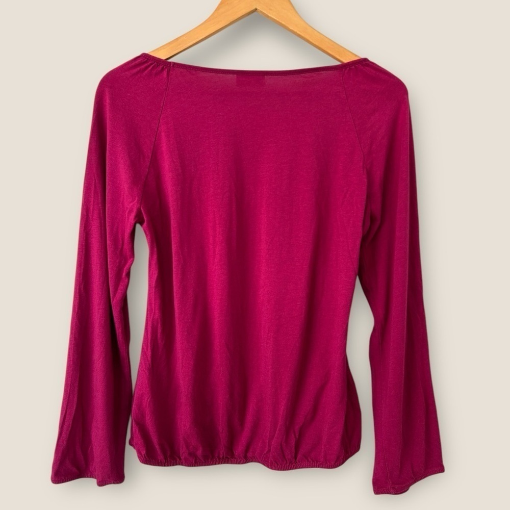 Street One Magenta Long Sleeve Top - Picture 6 of 9